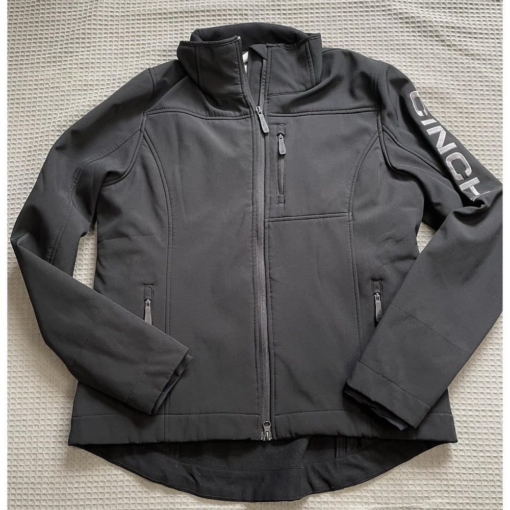 Cinch Bonded Concealed Carry Jacket Large Womens Black Full Zip
